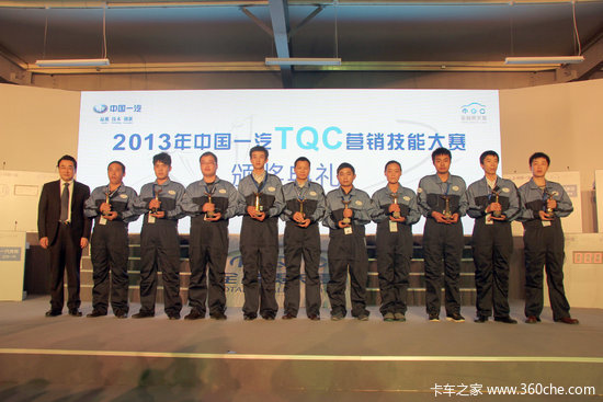 Changchun, China FAW TQC Marketing Skills Competition, ended successfully.